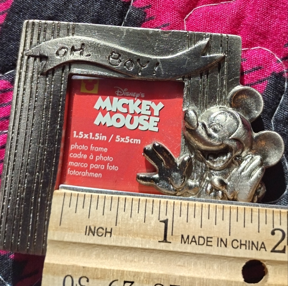 Disney Mickey Mouse Silver Photo Frame - Picture 9 of 12